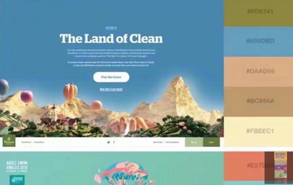 網(wǎng)站配色和網(wǎng)站內(nèi)容規(guī)劃尤其要注意！